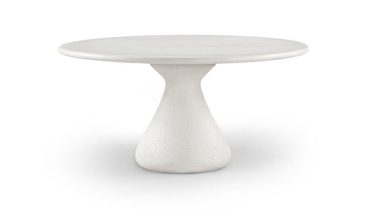 Sano 60" Concrete Indoor / Outdoor Dining Table - Cream