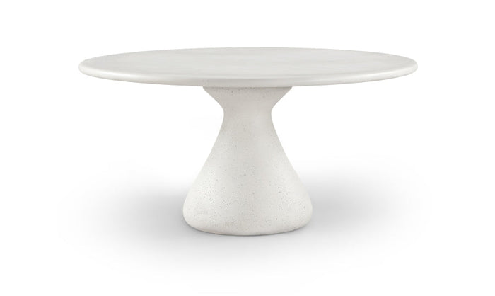 Sano 60" Concrete Indoor / Outdoor Dining Table - Cream
