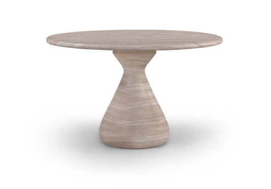 Sano 48" Concrete Indoor / Outdoor Dining Table - Travertine
