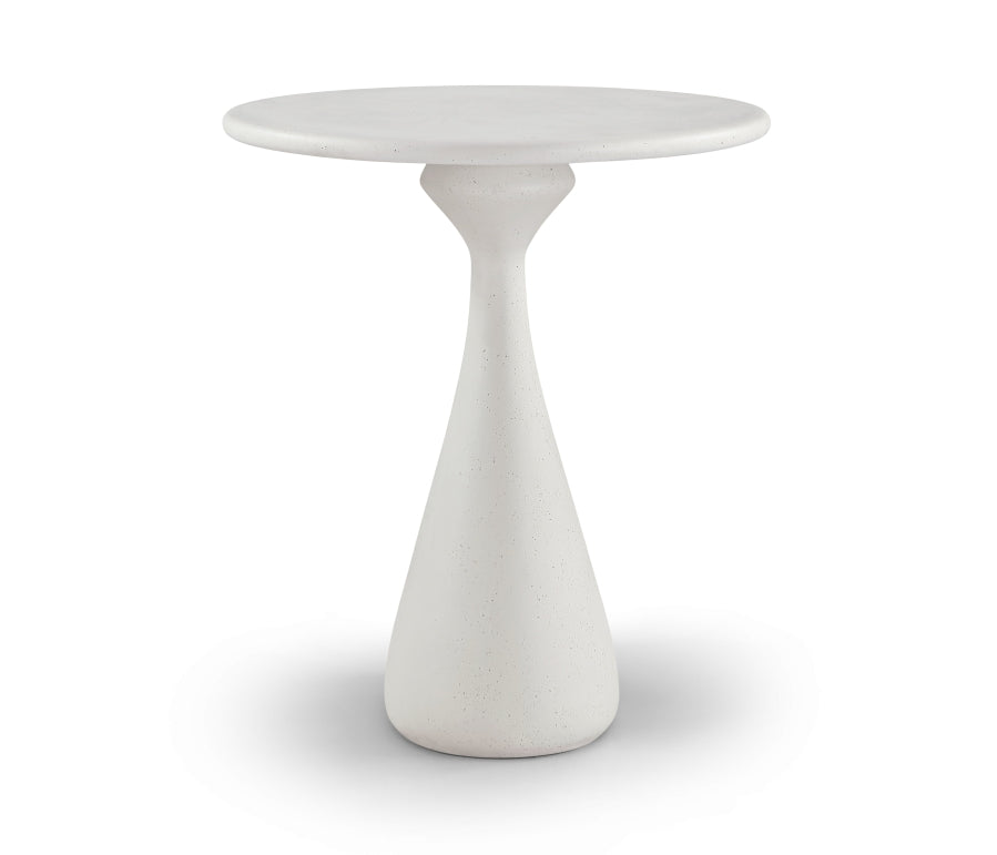 Sano 36" Concrete Indoor / Outdoor Bar Height Table - Cream