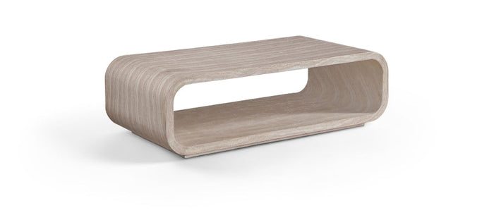 Calix Concrete Indoor / Outdoor Coffee Table - Travertine