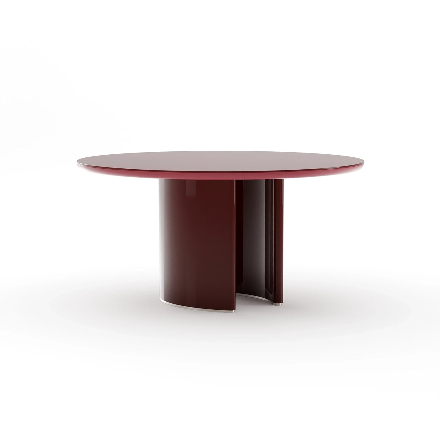 Tobie Round Dining Table - Rouge