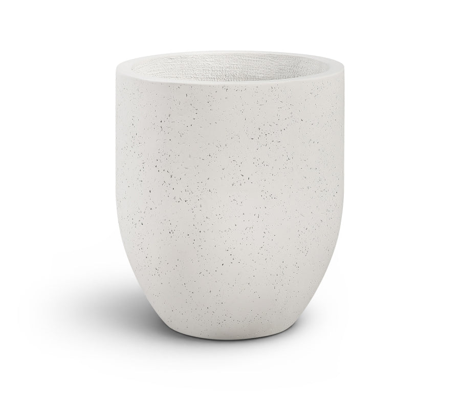 Florique 15.75" Indoor / Outdoor Concrete Planter - Cream