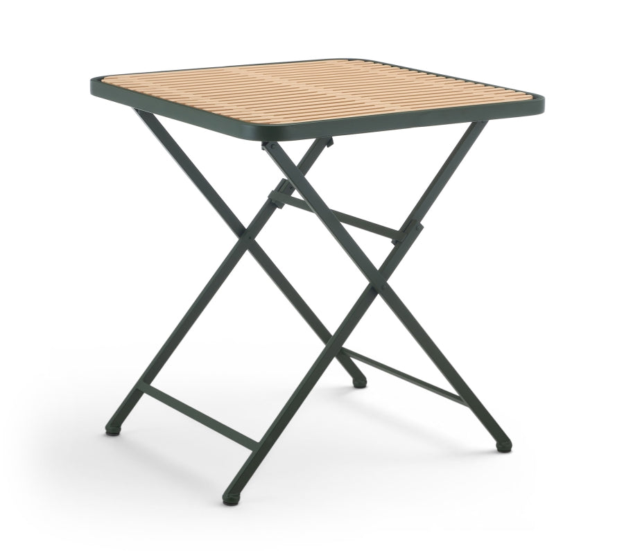 Marilla 27.75" Iron Patio Dining Table - Green