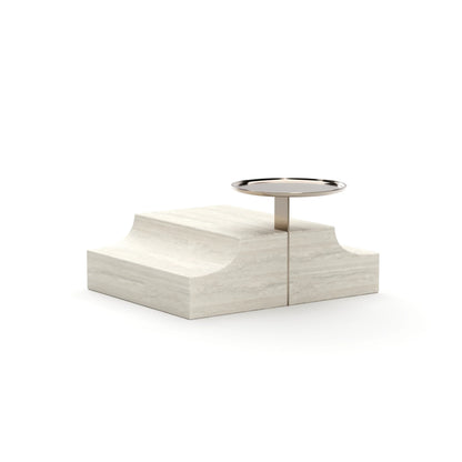 Overlap Rectangle Wedge Base Light