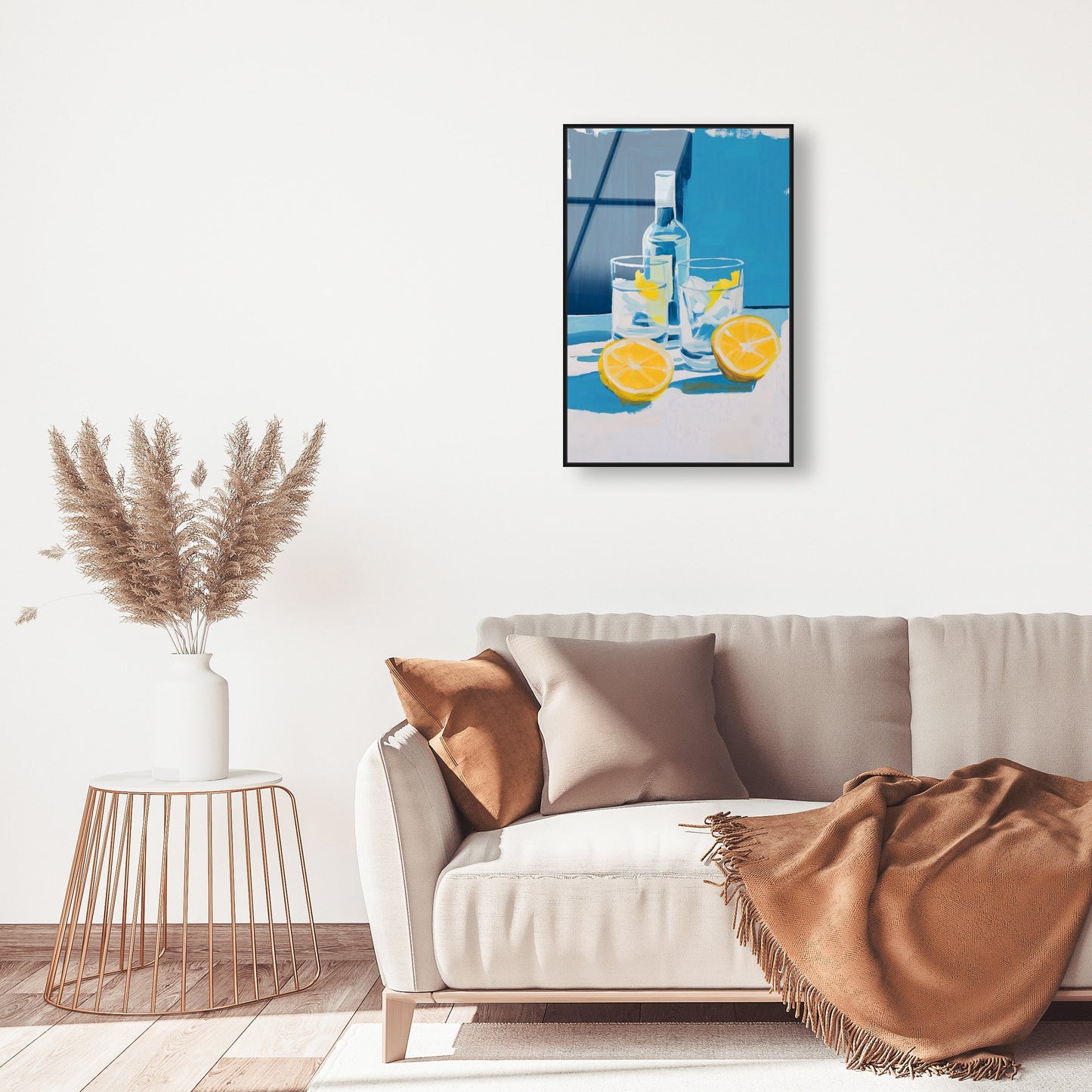 Lemony Light | Acrylic Panel