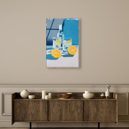 Lemony Light | Acrylic Panel
