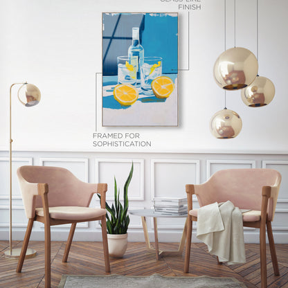 Lemony Light | Acrylic Panel