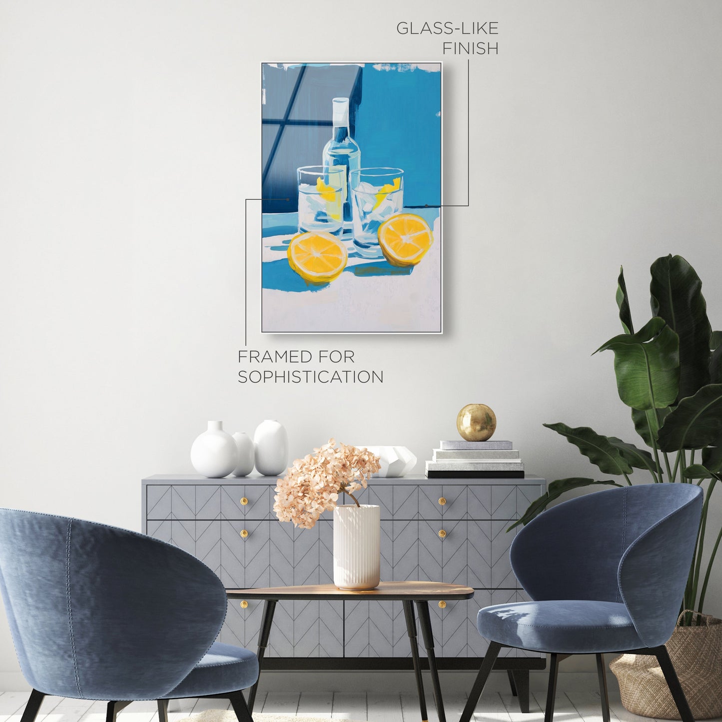 Lemony Light | Acrylic Panel