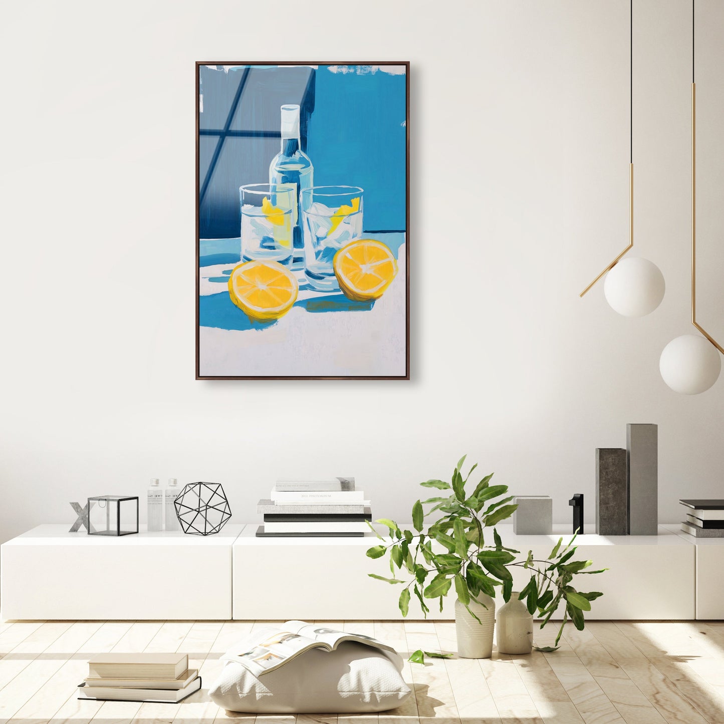 Lemony Light | Acrylic Panel