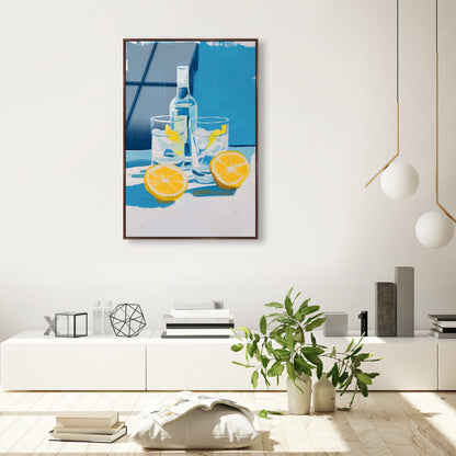 Lemony Light | Acrylic Panel
