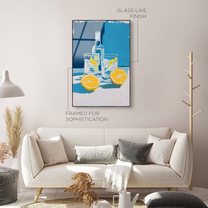 Lemony Light | Acrylic Panel