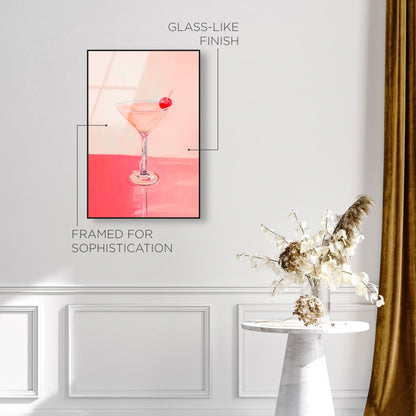 Blush in Glass | Acrylic Panel