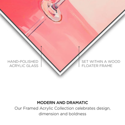 Blush in Glass | Acrylic Panel