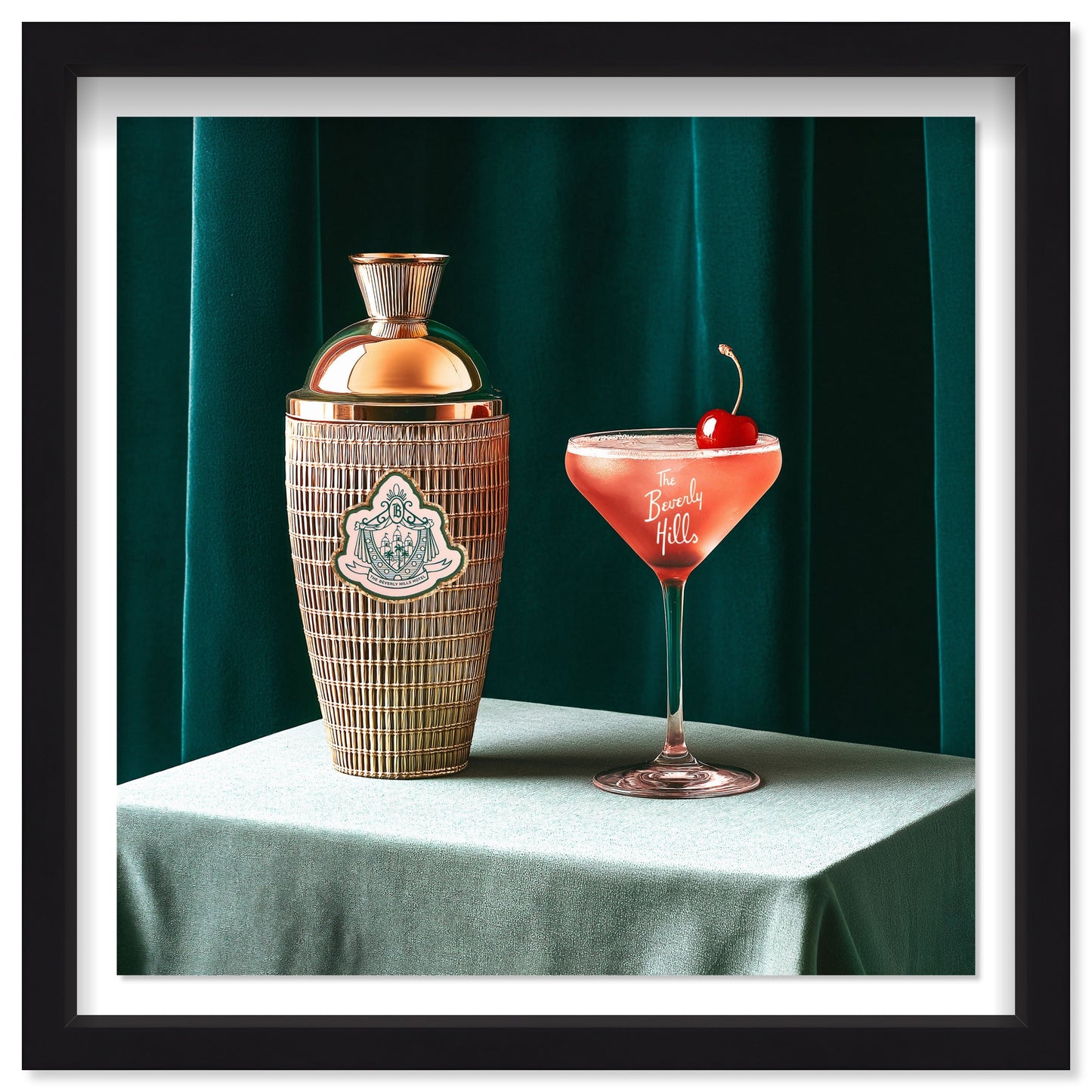 Beverly Hills Cocktail | Acrylic Panel