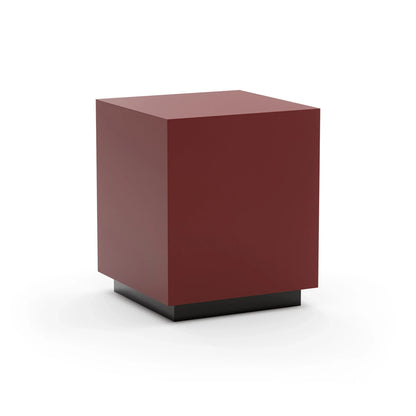 Cocktail Couture Sq End Tbl Rouge
