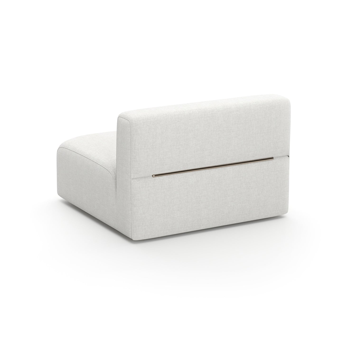 Rhythm Armless Chair Ivory