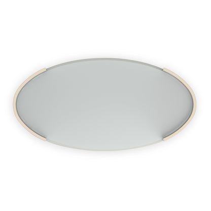 Love Oval Cocktail Table - Matte Pearl