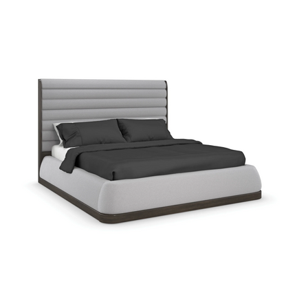 La Moda Uph Panel Bed - King