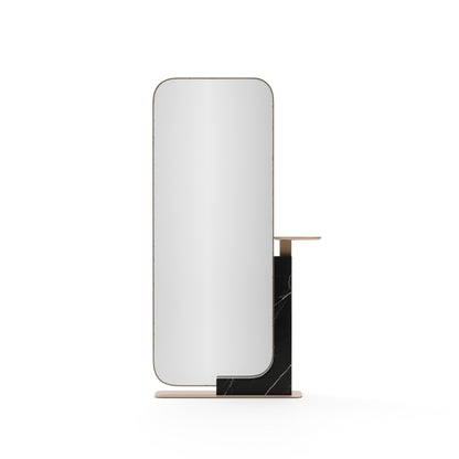 Overlap Floor Mirror Dark