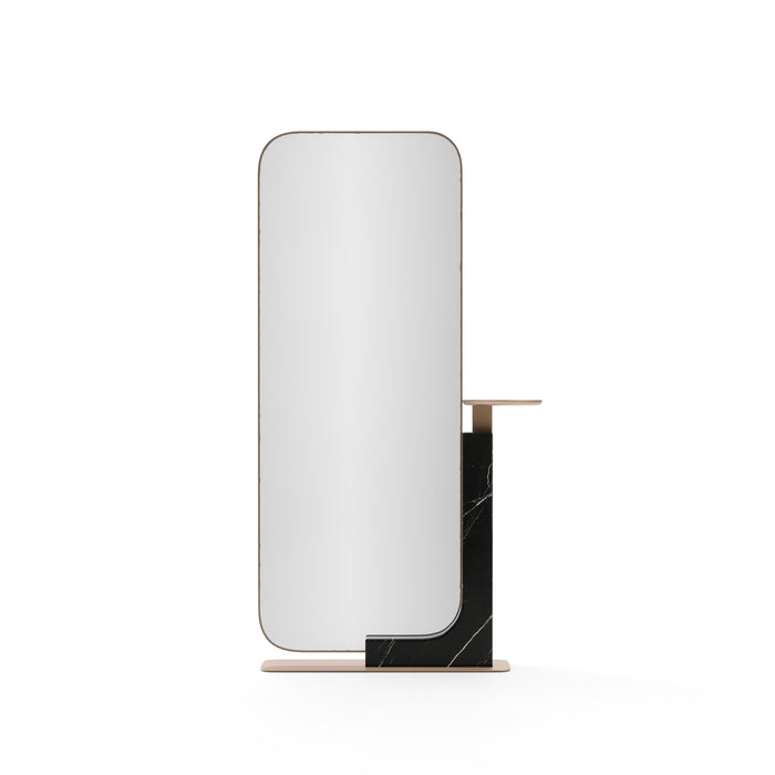 Overlap Floor Mirror Dark