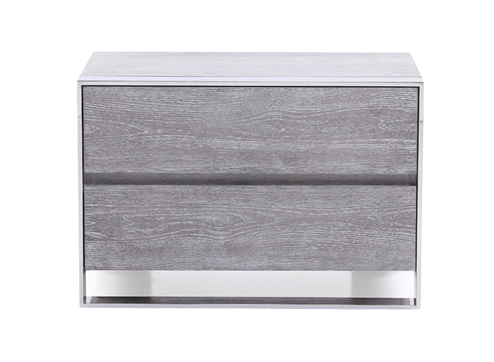 Arlene Modern Grey Elm Nightstand