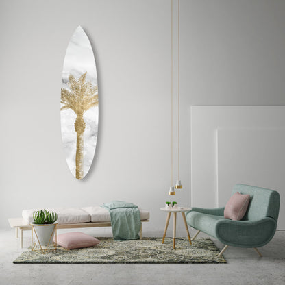 Palm Tree Gold II Surfboard
