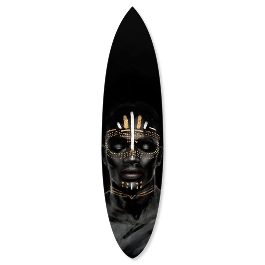 Strong Reign of Gold Surfboard