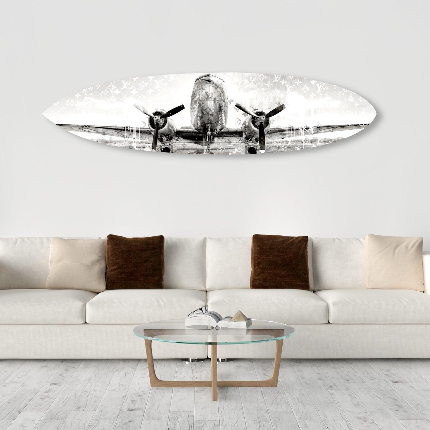 Wheels Up Surfboard