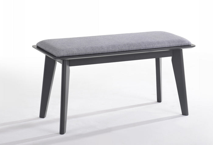 Lillian - Modern Grey Bench