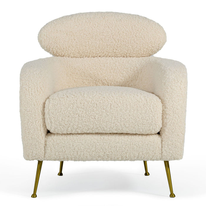 Altura - Modern Faux Fur Lounge Chair
