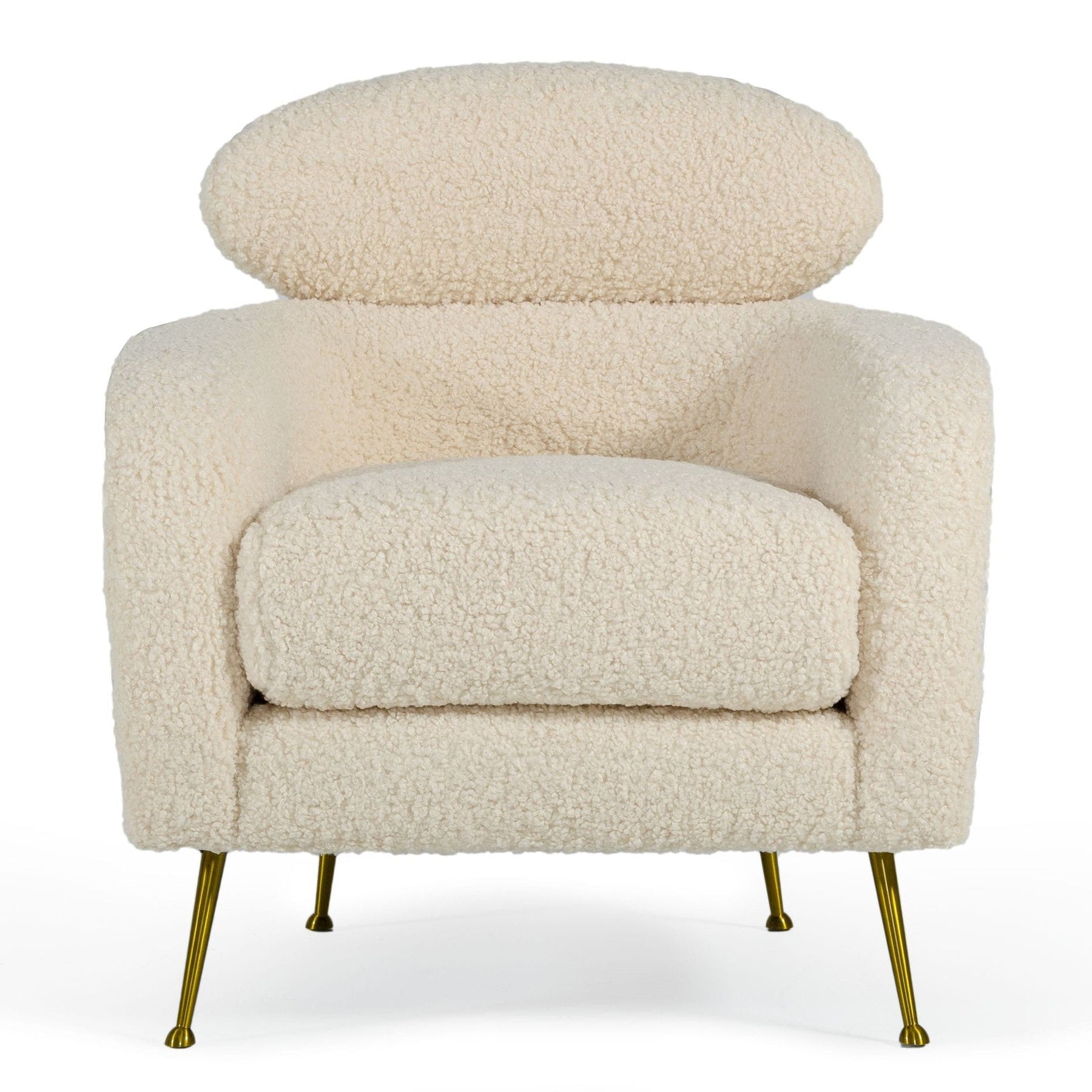 Altura - Modern Faux Fur Lounge Chair