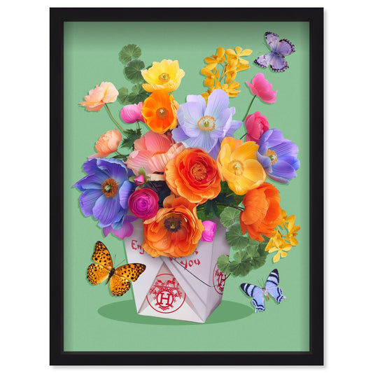 Flower Takeout 3D