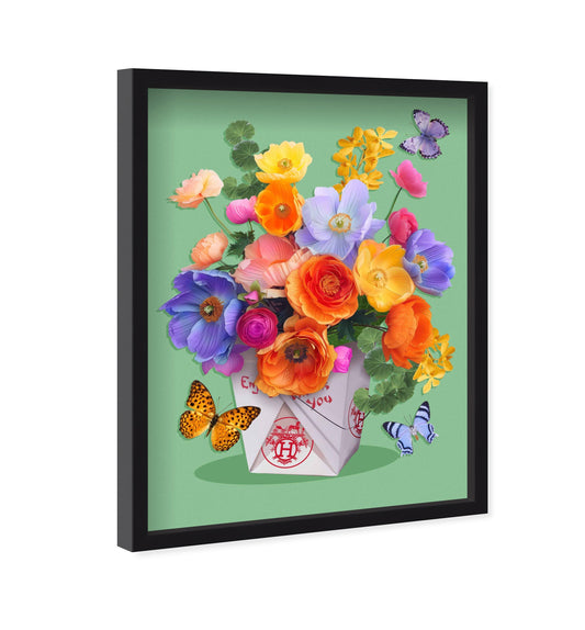 Flower Takeout 3D