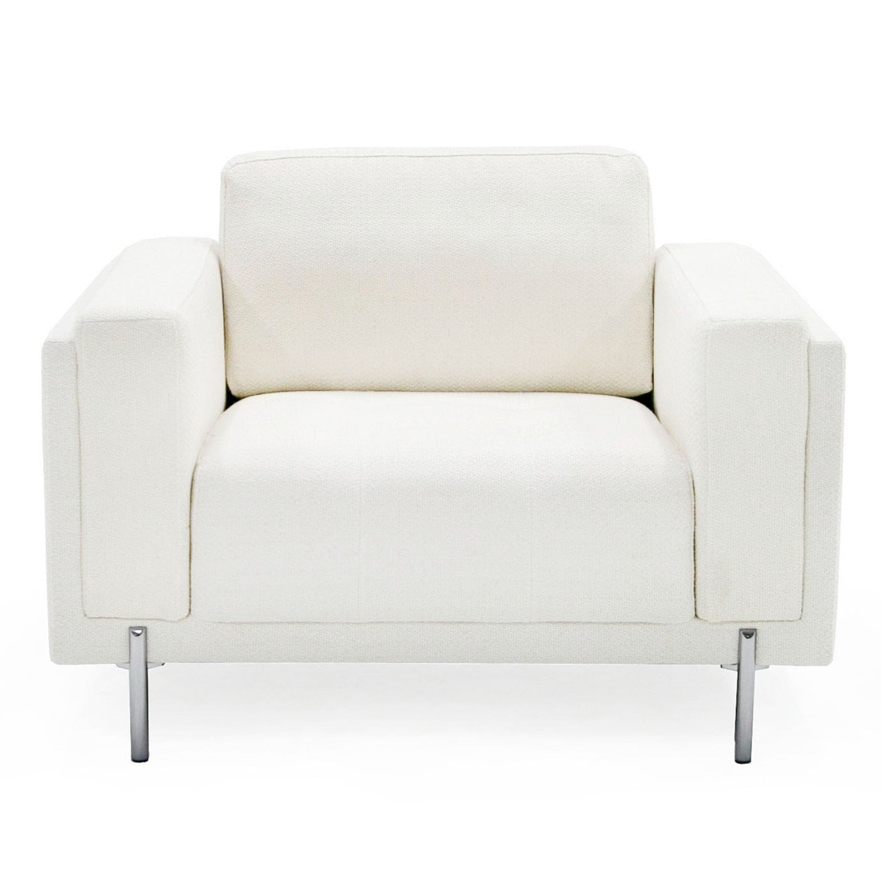 Schmidt - Modern Off White Fabric Chair