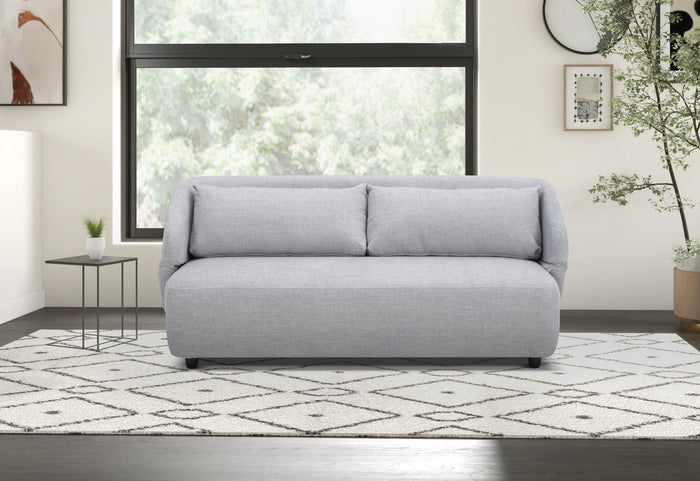 Lerner - Modern Light Grey Fabric Sofa Bed