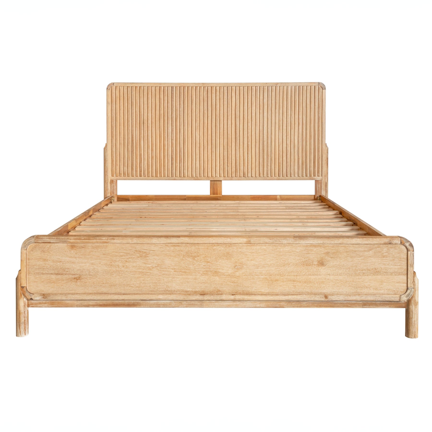 Mikala - Modern Natural Oak Bed