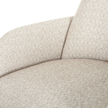 Cando - Modern Beige Fabric Dining Chair
