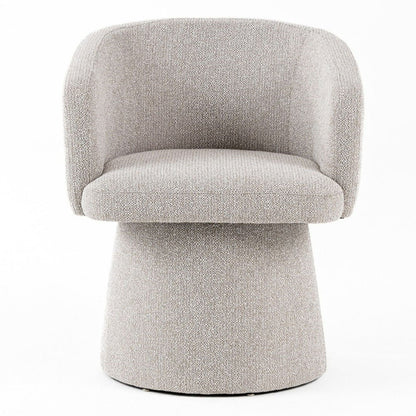 Linton - Modern Light Grey Fabric Dining Chair