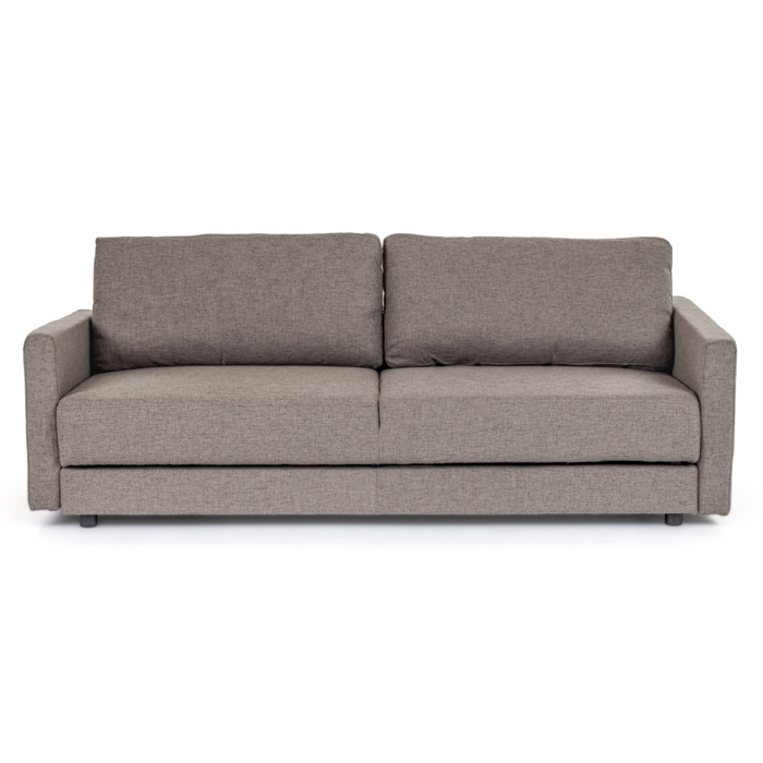 Fredonia Modern Grey Fabric Sofa Bed w/ Storage