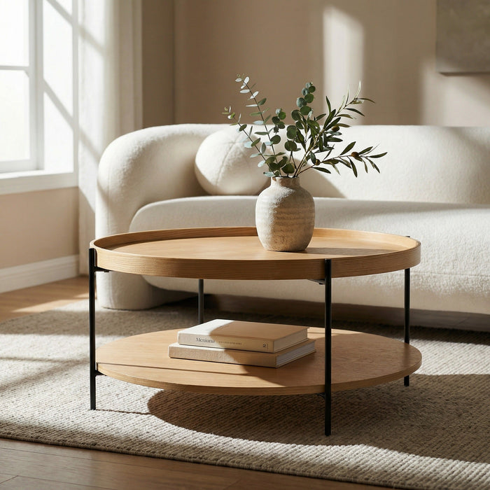 Savoy - Modern Natural Ash Medium Coffee Table