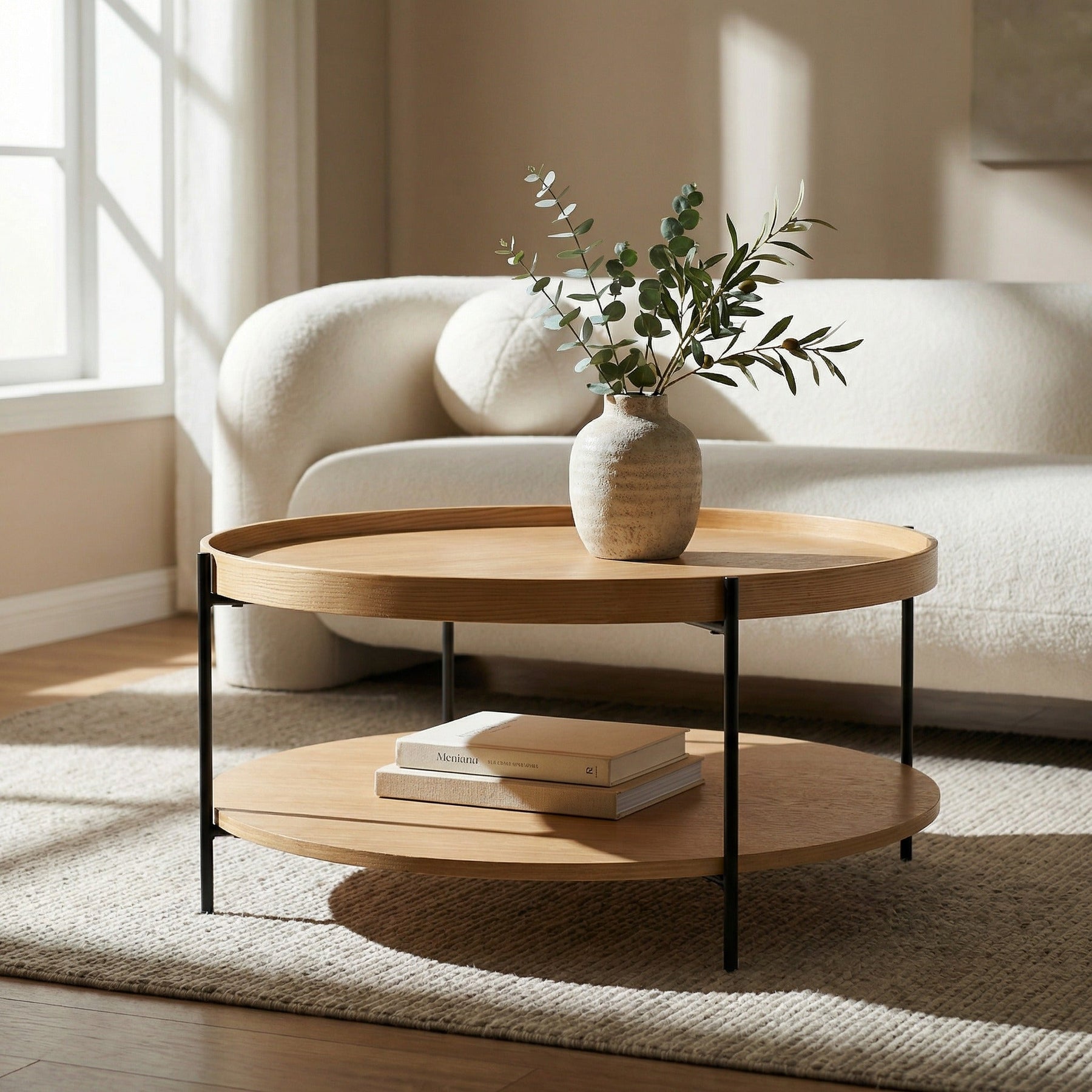 Savoy - Modern Natural Ash Large Coffee Table