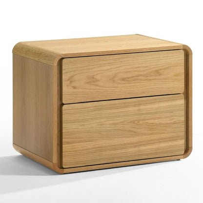 Dustin - Modern Natural Oak Nightstand