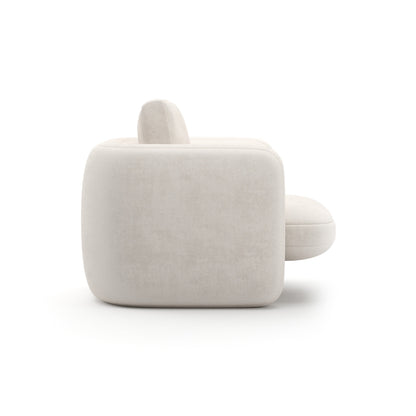 Overlap Chair Ecru