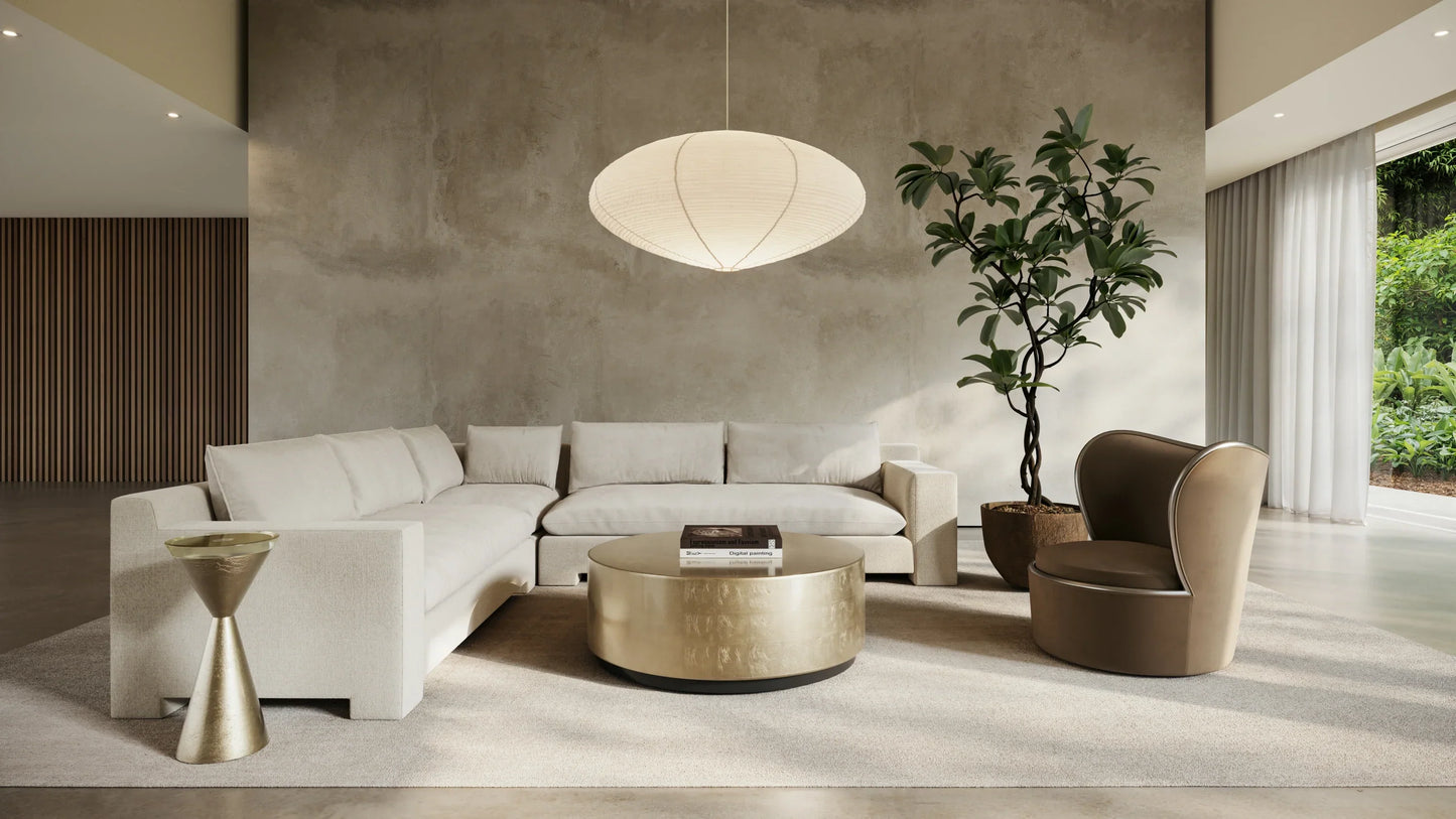 Devon Laf Loveseat Ivory