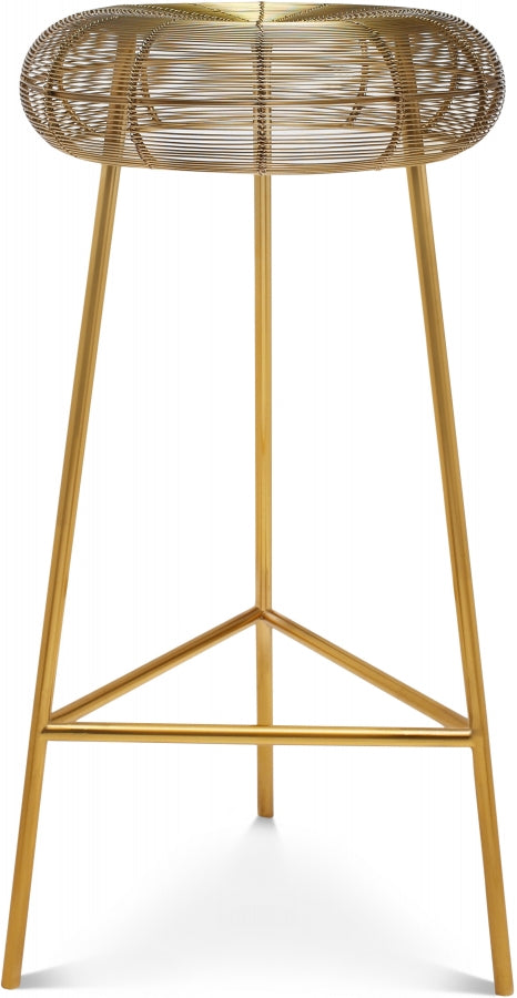Tuscany Iron Bar Stool - Gold