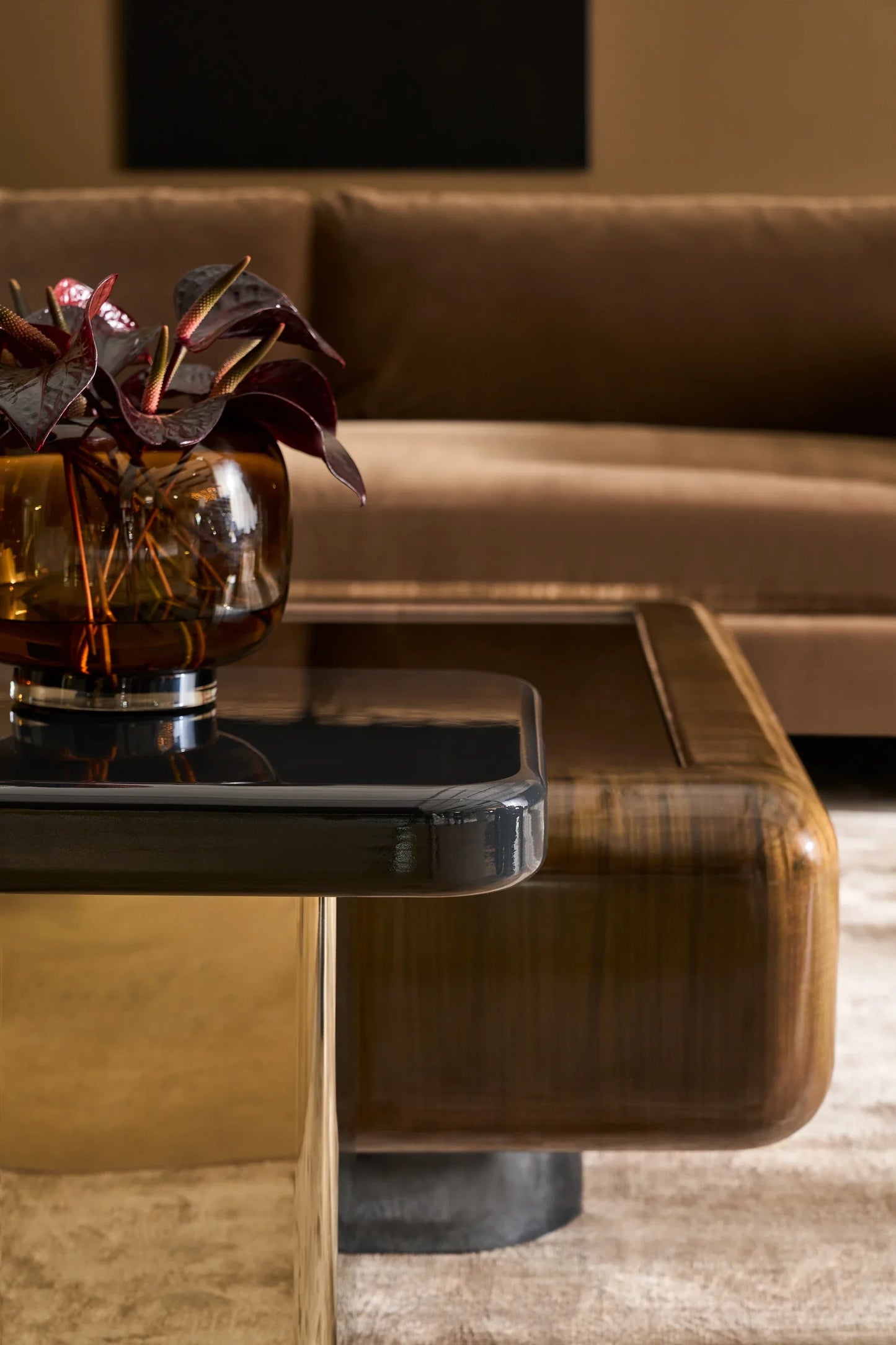 Gelee Cocktail Table - Caramello