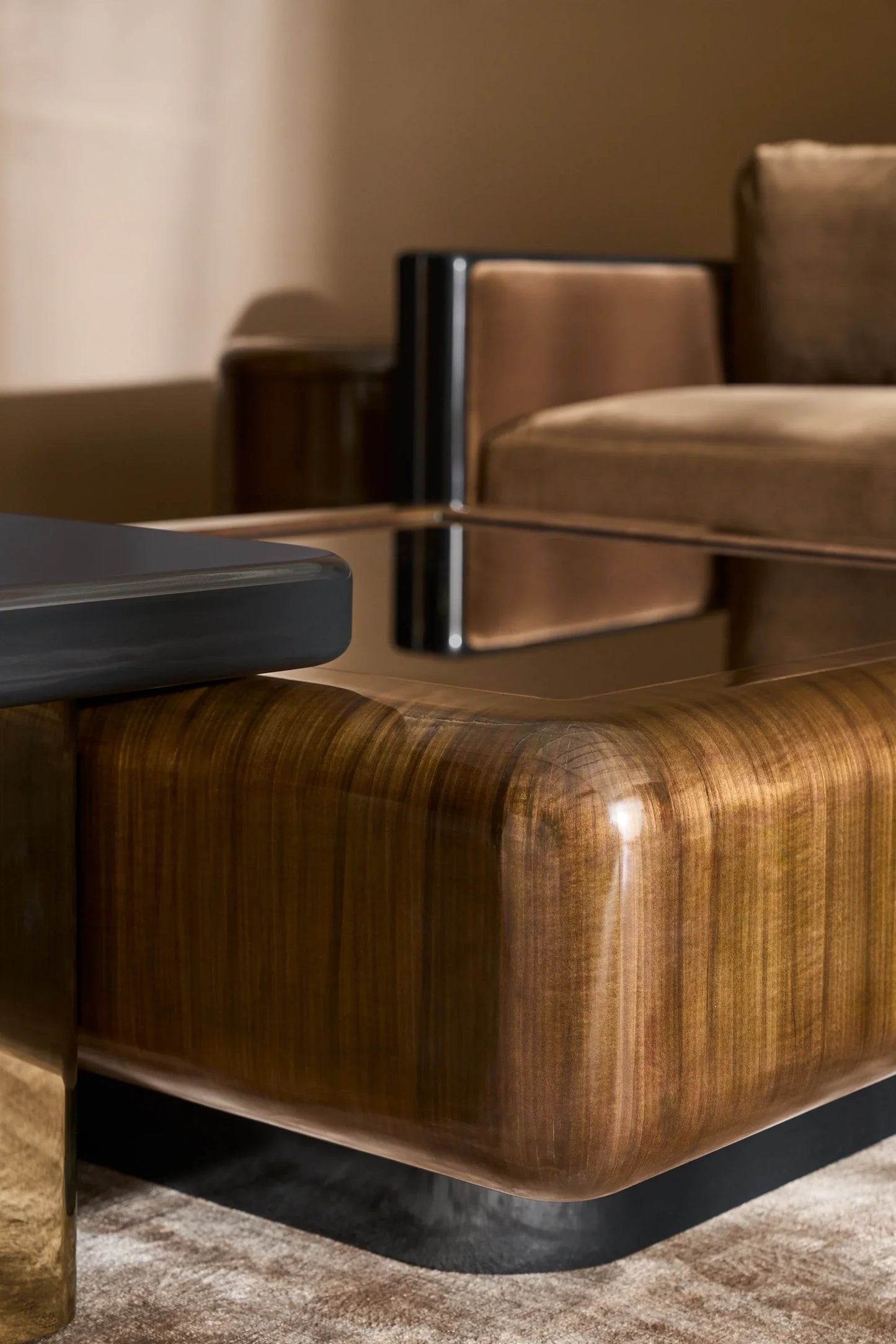 Gelee Cocktail Table - Caramello