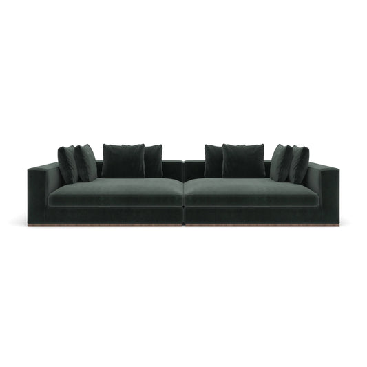 Bello 2Pc Sofa Peacock