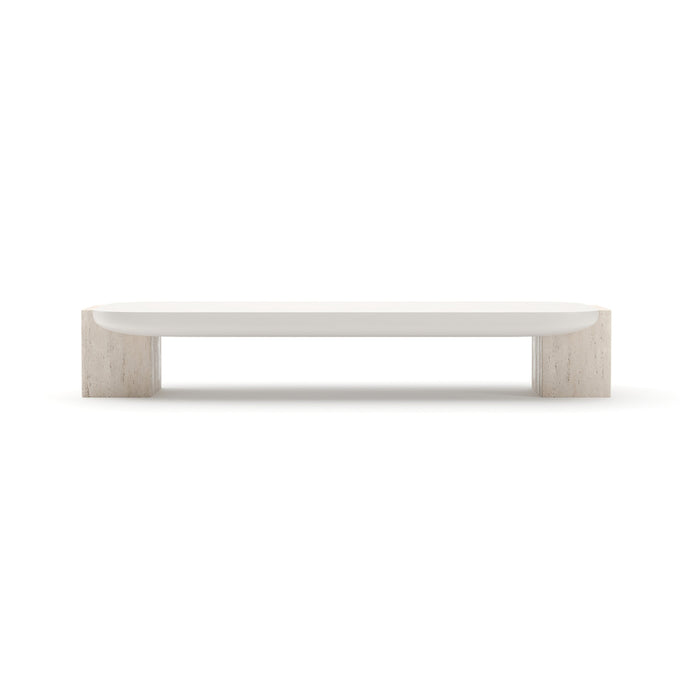 Overlap Rec Cocktail Table Light
